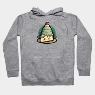 Kawaii Christmas Cake :3 Hoodie